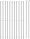 vidaXL - Gaashek - met - flens - 1,4x25 - m - zilverkleurig