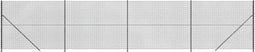 vidaXL - Gaashek - met - flens - 2x10 - m - antracietkleurig