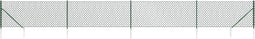 vidaXL - Gaashek - met - grondankers - 1,1x10 - m - groen