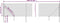 vidaXL - Gaashek - met - grondankers - 1,1x25 - m - groen