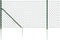 vidaXL - Gaashek - met - grondankers - 1,1x25 - m - groen