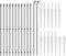 vidaXL - Gaashek - met - grondankers - 1,1x25 - m - zilverkleurig