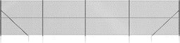 vidaXL - Gaashek - met - grondankers - 1,6x10 - m - antracietkleurig