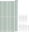 vidaXL - Gaashek - met - grondankers - 1,6x25 - m - groen