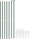 vidaXL - Gaashek - met - grondankers - 1,8x10 - m - groen