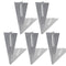 vidaXL - Gaashek - met - palen - 15x0,8 - m - gegalvaniseerd - staal