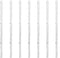 vidaXL - Gaashek - met - palen - 15x1,25 - m - gegalvaniseerd - staal - zilverkleurig
