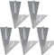 vidaXL - Gaashek - met - palen - 15x1 - m - gegalvaniseerd - staal