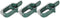 vidaXL - Gaashek - met - palen - 15x1 - m - gegalvaniseerd - staal - zilverkleurig