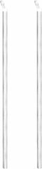 vidaXL - Gaashek - met - palen - 15x1 - m - gegalvaniseerd - staal - zilverkleurig