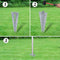 vidaXL - Gaashek - met - palen - 15x1 - m - gegalvaniseerd - staal
