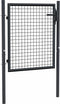 vidaXL - Gaaspoort - 100x125 - cm - gegalvaniseerd - staal - grijs