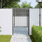 vidaXL - Gaaspoort - 100x125 - cm - gegalvaniseerd - staal - grijs