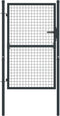 vidaXL - Gaaspoort - 100x175 - cm - gegalvaniseerd - staal - grijs