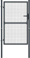 vidaXL - Gaaspoort - 100x175 - cm - gegalvaniseerd - staal - grijs