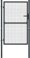 vidaXL - Gaaspoort - 100x175 - cm - gegalvaniseerd - staal - grijs