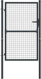 vidaXL - Gaaspoort - 100x175 - cm - gegalvaniseerd - staal - grijs