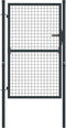 vidaXL - Gaaspoort - 100x175 - cm - gegalvaniseerd - staal - grijs