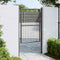 vidaXL - Gaaspoort - 100x175 - cm - gegalvaniseerd - staal - grijs