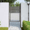 vidaXL - Gaaspoort - 100x200 - cm - gegalvaniseerd - staal - grijs