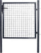 vidaXL - Gaaspoort - 85,5x100 - cm - gegalvaniseerd - staal - grijs