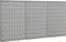 vidaXL - Gaatjespaneel - wandgemonteerd - 3 - st - 40x58 - cm - staal