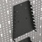vidaXL - Gaatjespaneel - wandgemonteerd - 4 - st - 40x58 - cm - staal