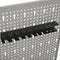 vidaXL - Gaatjespaneel - wandgemonteerd - 4 - st - 40x58 - cm - staal