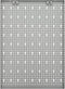 vidaXL - Gaatjespanelen - wandgemonteerd - 4 - st - 40x58 - cm - staal