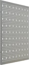 vidaXL - Gaatjespanelen - wandgemonteerd - 4 - st - 40x58 - cm - staal