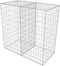 vidaXL - Gabion - mand - 100x50x100 - cm - gegalvaniseerd - staal