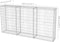 vidaXL - Gabion - mand - 100x50x100 - cm - gegalvaniseerd - staal