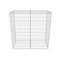 vidaXL - Gabion - mand - 100x50x100 - cm - gegalvaniseerd - staal