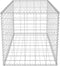 vidaXL - Gabion - mand - 100x50x50 - cm - gegalvaniseerd - staal