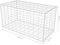 vidaXL - Gabion - mand - 100x50x50 - cm - gegalvaniseerd - staal