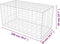 vidaXL - Gabion - mand - 100x50x50 - cm - gegalvaniseerd - staal