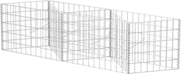 vidaXL - Gabion - mand - 120x30x50 - cm - gegalvaniseerd - staal