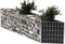 vidaXL - Gabion - mand - 120x30x50 - cm - gegalvaniseerd - staal