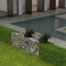 vidaXL - Gabion - mand - 120x30x50 - cm - gegalvaniseerd - staal