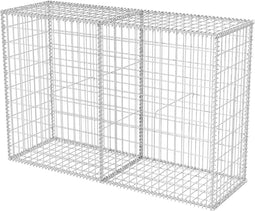 vidaXL - Gabion - mand - 150x50x100 - cm - gegalvaniseerd - staal