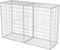 vidaXL - Gabion - mand - 150x50x100 - cm - gegalvaniseerd - staal