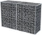 vidaXL - Gabion - mand - 150x50x100 - cm - gegalvaniseerd - staal