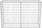 vidaXL - Gabion - mand - 150x50x100 - cm - gegalvaniseerd - staal