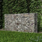 vidaXL - Gabion - mand - 200x30x100 - cm - gegalvaniseerd - staal