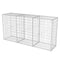 vidaXL - Gabion - mand - 200x50x100 - cm - gegalvaniseerd - staal