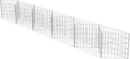 vidaXL - Gabion - mand - 300x30x50 - cm - gegalvaniseerd - staal