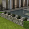 vidaXL - Gabion - mand - 300x30x50 - cm - gegalvaniseerd - staal