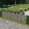 vidaXL - Gabion - mand - 450x30x100 - cm - gegalvaniseerd - staal