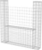 vidaXL - Gabion - mand - U-vormig - 160x20x150 - cm - staal