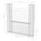 vidaXL - Gabion - mand - U-vormig - 160x20x150 - cm - staal